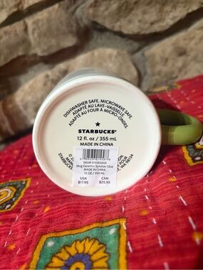 Color Powder Splats Starbucks | Dining | Nwt Starbucks Ceramic Matcha Splatter Mug 2oz ...